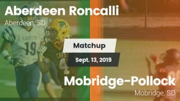 Matchup: Roncalli  vs. Mobridge-Pollock  2019