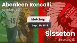 Matchup: Roncalli  vs. Sisseton  2019
