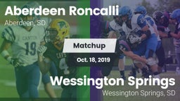 Matchup: Roncalli  vs. Wessington Springs  2019