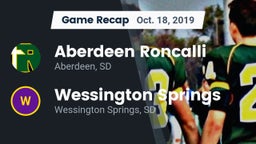 Recap: Aberdeen Roncalli  vs. Wessington Springs  2019