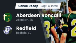 Recap: Aberdeen Roncalli  vs. Redfield  2020