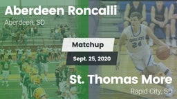 Matchup: Roncalli  vs. St. Thomas More  2020
