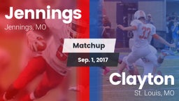 Matchup: Jennings  vs. Clayton  2017
