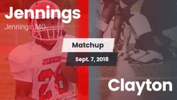 Matchup: Jennings  vs. Clayton 2018