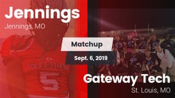 Matchup: Jennings  vs. Gateway Tech  2019