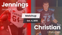 Matchup: Jennings  vs. Christian  2019