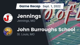 Recap: Jennings  vs. John Burroughs School 2022