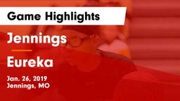 Jennings  vs Eureka Game Highlights - Jan. 26, 2019