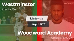 Matchup: Westminster High vs. Woodward Academy 2017