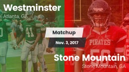 Matchup: Westminster High vs. Stone Mountain   2017