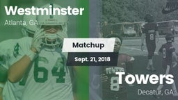 Matchup: Westminster High vs. Towers  2018
