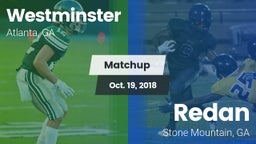 Matchup: Westminster High vs. Redan  2018