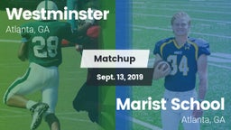 Matchup: Westminster High vs. Marist School 2019