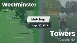 Matchup: Westminster High vs. Towers  2019
