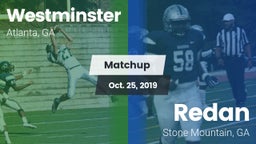 Matchup: Westminster High vs. Redan  2019