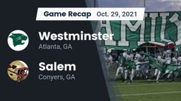 Recap: Westminster  vs. Salem  2021