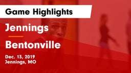 Jennings  vs Bentonville  Game Highlights - Dec. 13, 2019