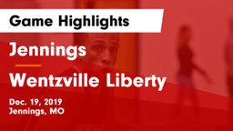 Jennings  vs Wentzville Liberty  Game Highlights - Dec. 19, 2019