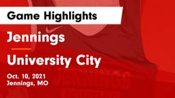 Jennings  vs University City  Game Highlights - Oct. 10, 2021