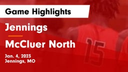 Jennings  vs McCluer North  Game Highlights - Jan. 4, 2023