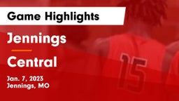 Jennings  vs Central  Game Highlights - Jan. 7, 2023