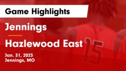 Jennings  vs Hazlewood East Game Highlights - Jan. 31, 2023