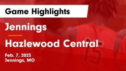 Jennings  vs Hazlewood Central Game Highlights - Feb. 7, 2023