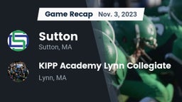 Recap: Sutton  vs. KIPP Academy Lynn Collegiate  2023