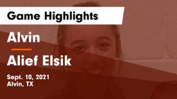 Alvin  vs Alief Elsik  Game Highlights - Sept. 10, 2021