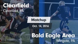 Matchup: Clearfield High vs. Bald Eagle Area  2016