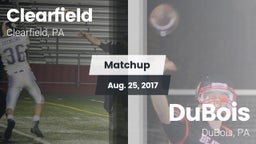 Matchup: Clearfield High vs. DuBois  2017