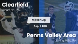 Matchup: Clearfield High vs. Penns Valley Area  2017