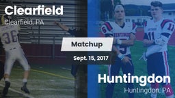 Matchup: Clearfield High vs. Huntingdon  2017