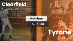 Matchup: Clearfield High vs. Tyrone  2017
