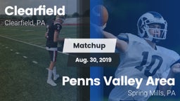 Matchup: Clearfield High vs. Penns Valley Area  2019