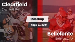 Matchup: Clearfield High vs. Bellefonte  2019