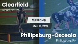 Matchup: Clearfield High vs. Philipsburg-Osceola  2019