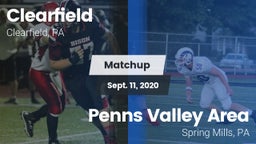 Matchup: Clearfield High vs. Penns Valley Area  2020