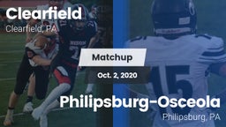 Matchup: Clearfield High vs. Philipsburg-Osceola  2020