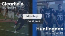 Matchup: Clearfield High vs. Huntingdon  2020