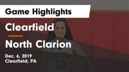Clearfield  vs North Clarion Game Highlights - Dec. 6, 2019