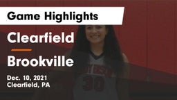 Clearfield  vs Brookville  Game Highlights - Dec. 10, 2021