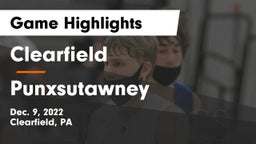 Clearfield  vs Punxsutawney  Game Highlights - Dec. 9, 2022