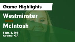 Westminster  vs McIntosh  Game Highlights - Sept. 2, 2021
