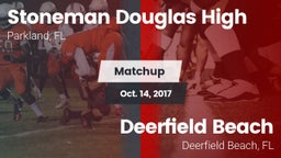 Matchup: Stoneman Douglas vs. Deerfield Beach  2017