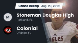Recap: Stoneman Douglas High vs. Colonial  2019