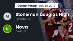 Recap: Stoneman Douglas High vs. Nova  2019