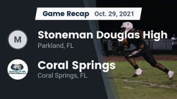 Recap: Stoneman Douglas High vs. Coral Springs  2021