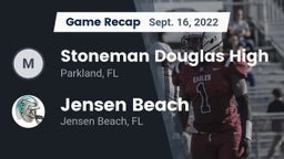 Recap: Stoneman Douglas High vs. Jensen Beach  2022