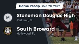Recap: Stoneman Douglas High vs. South Broward  2022